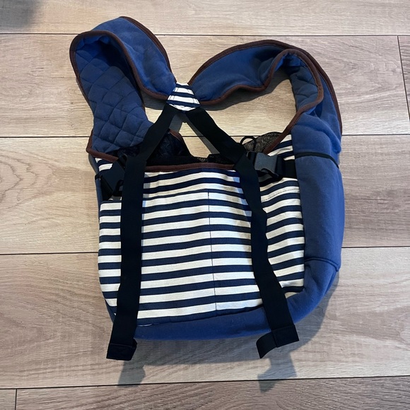Nautical Striped Pet Carrier for Dogs - Picture 11 of 16